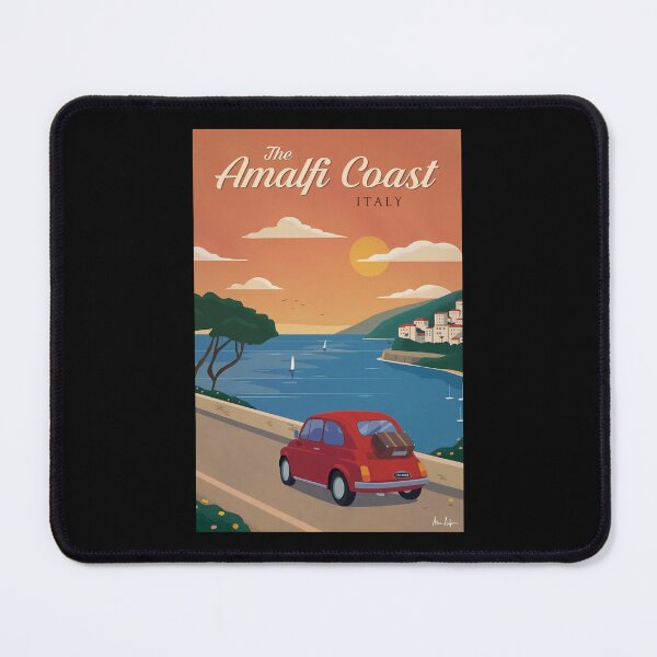 Item preview, The Car Visit Beach Amalfi Coast Italy designed and sold by Hazel Otten.
