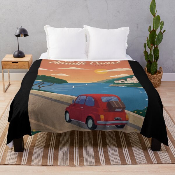 Item preview, The Car Visit Beach Amalfi Coast Italy designed and sold by Hazel Otten.