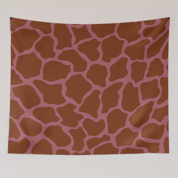 Item preview, Deep Puce in Giraffe Pattern  designed and sold by DayColors.
