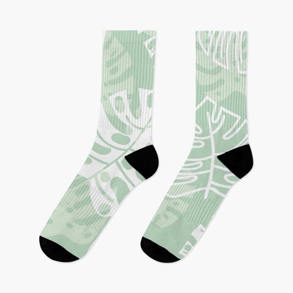 Item preview, Minty Monstera Leaves designed and sold by SusanEileenEvans.