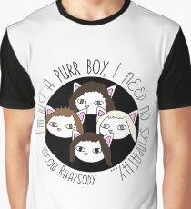 Meow Rhapsodie 3 Grafik T-Shirt