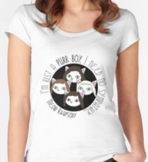 Meow Rhapsody 3 Women's Fitted Scoop T-Shirt