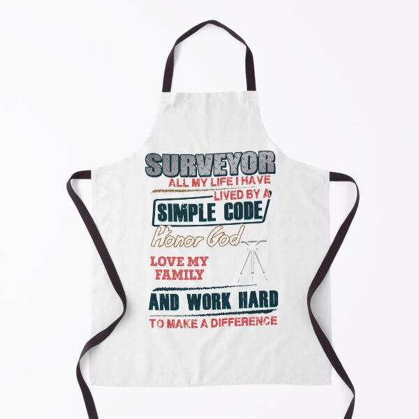 Item preview, Surveyor All My Life I Have Lived By A Simple Code designed and sold by GoldenBuffalo79.