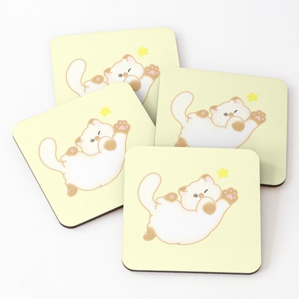 Item preview, Cute kitty cat that winks stars designed and sold by MeowMeowsShop.