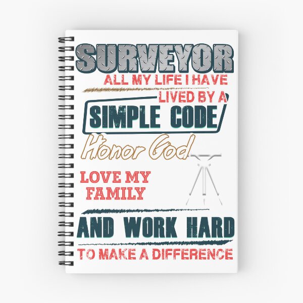 Item preview, Surveyor All My Life I Have Lived By A Simple Code designed and sold by GoldenBuffalo79.