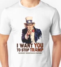 I Want You To Stop Trump Unisex T-Shirt