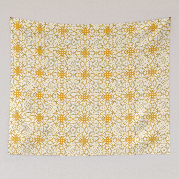 Item preview, Orange and White Symmetry  designed and sold by SpeakBoldly.