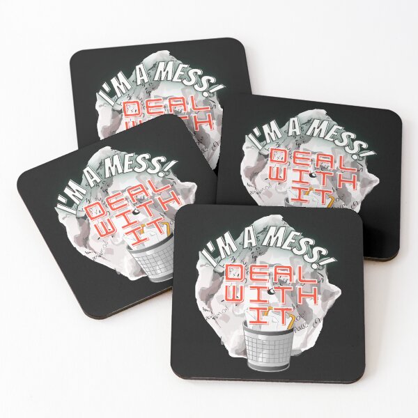 Item preview, Messy Office Deal with It designed and sold by OpenED360.