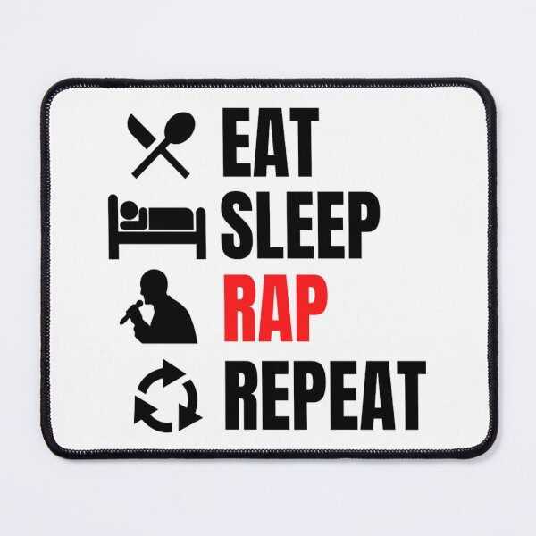Item preview, Eat Sleep Rap Repeat | Beats Repeat | Eat Sleep Quotes designed and sold by chetan786.