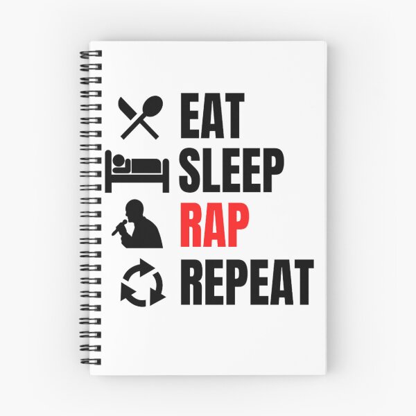 Item preview, Eat Sleep Rap Repeat | Beats Repeat | Eat Sleep Quotes designed and sold by chetan786.