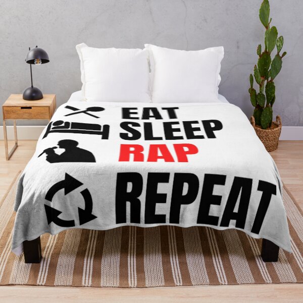 Item preview, Eat Sleep Rap Repeat | Beats Repeat | Eat Sleep Quotes designed and sold by chetan786.