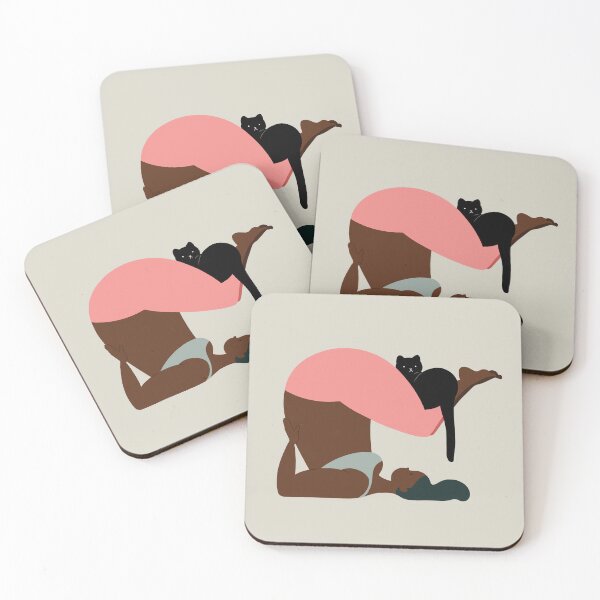Item preview, Yoga with Cat 02 designed and sold by bignosework.