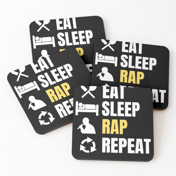 Item preview, Eat Sleep Rap Repeat | Beats Repeat | Eat Sleep Quotes designed and sold by chetan786.