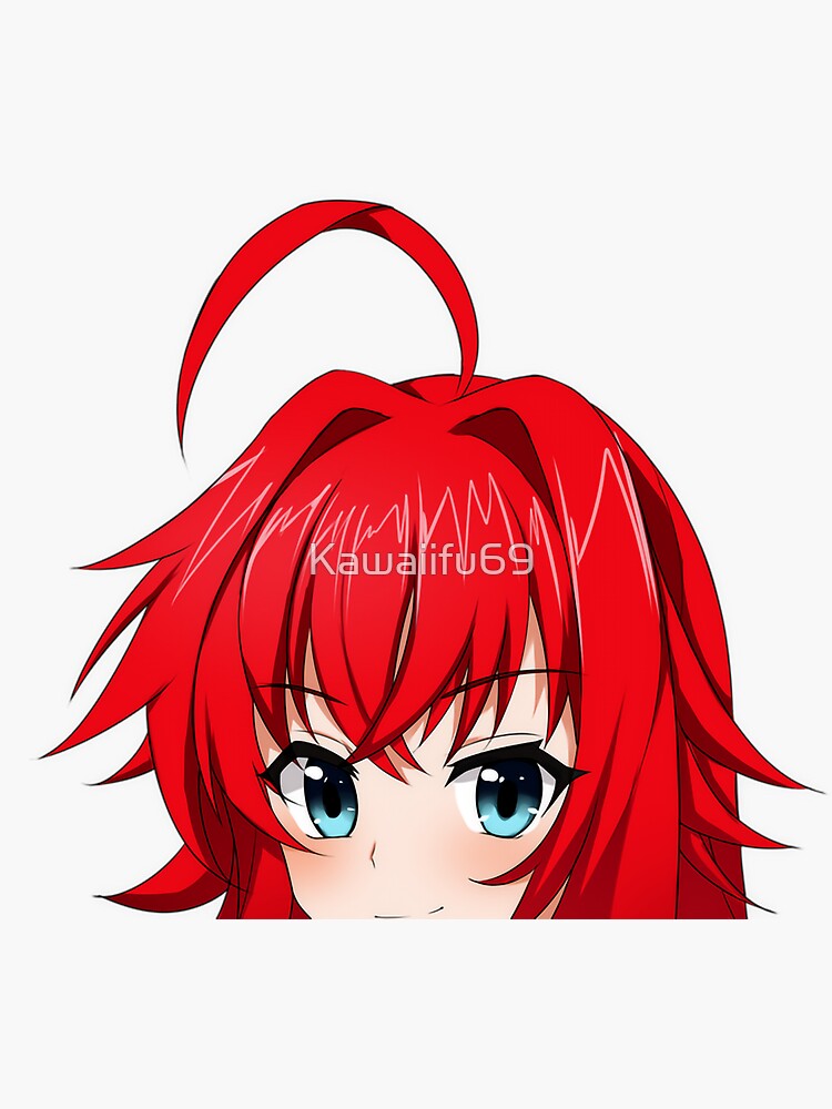 Rias Gremory High School DxD Glossy Sticker Anime Waterproof!