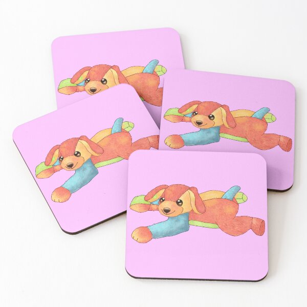 Item preview, rainbow dog designed and sold by ooberncache.