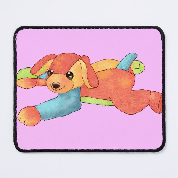 Item preview, rainbow dog designed and sold by ooberncache.