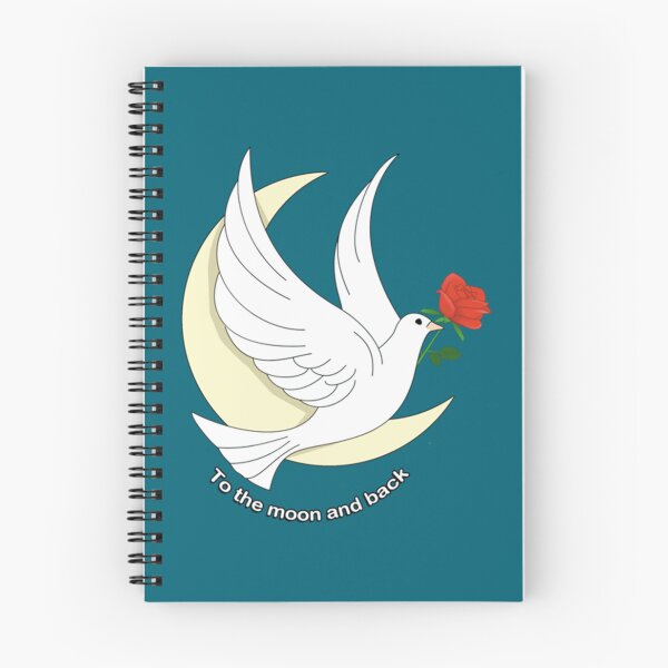 Item preview, She loved you to the moon and back   designed and sold by EllieDashwoodz.