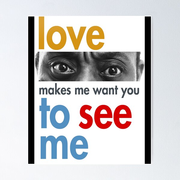 Item preview, Vintage Style Art Love Makes Me Want You To See Me designed and sold by FaithfulAmad945.