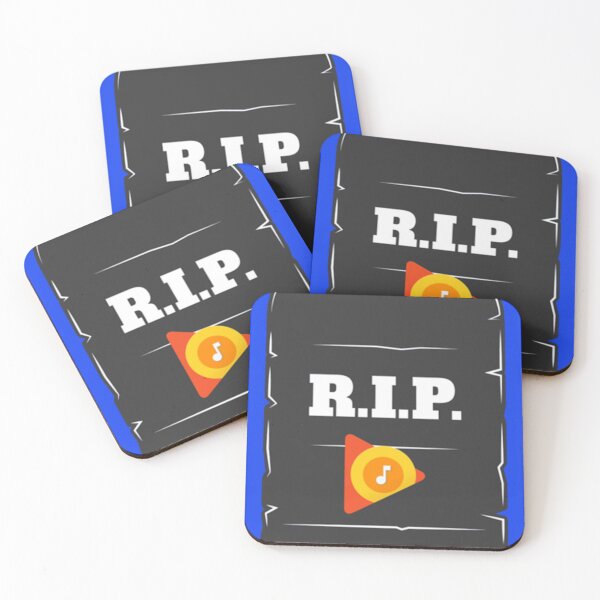 Item preview, RIP Google Play Music Classic T-Shirt designed and sold by DariusdKamirski.