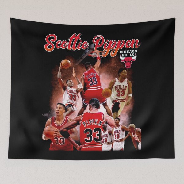 Item preview, Scottie Pippen Vintage Style designed and sold by MercadoUS.