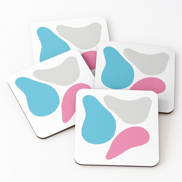 Item preview, Trans Pride Color Blobs designed and sold by rileycastiel.