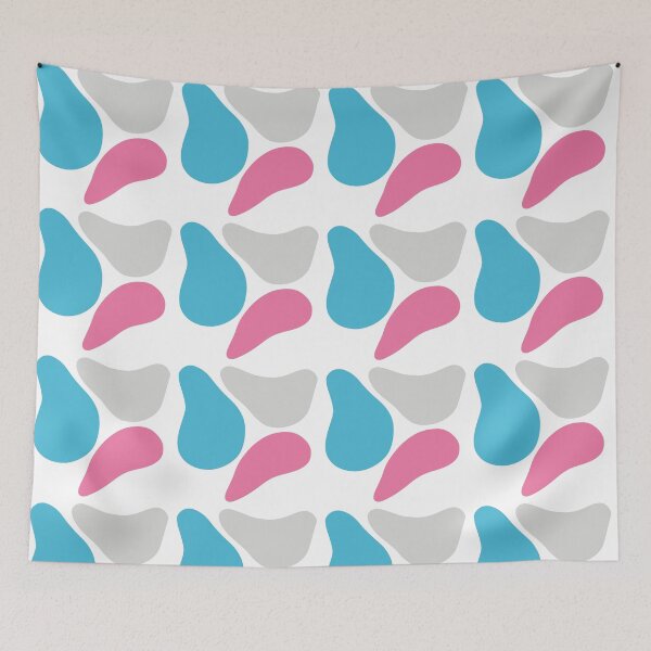 Item preview, Trans Pride Color Blobs designed and sold by rileycastiel.