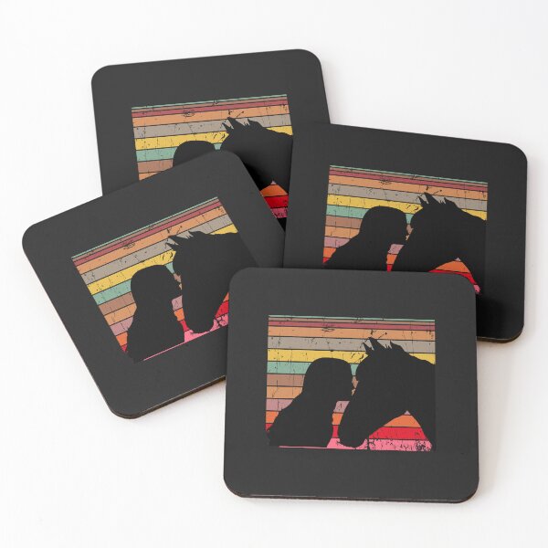 Item preview, Girl Kissing Horse Gift designed and sold by Donnie56441.