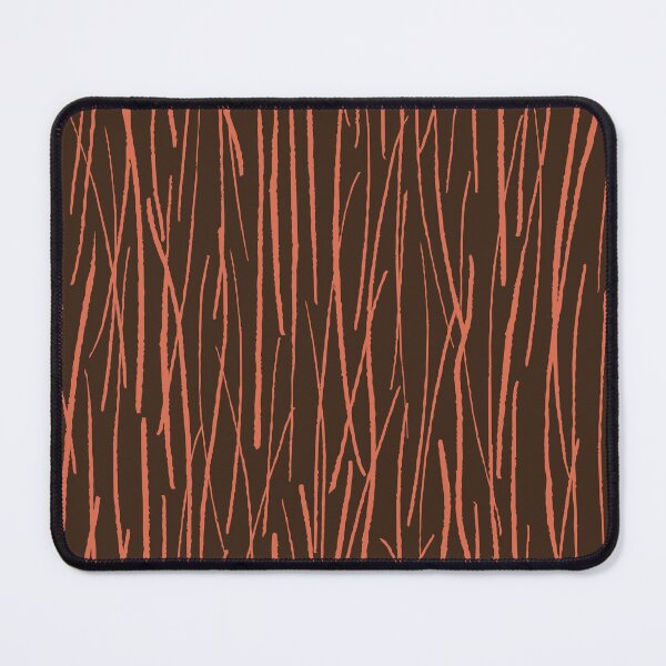 Item preview, Pine Needles in the forest, chocolate brown and orange designed and sold by FrancesPoff.