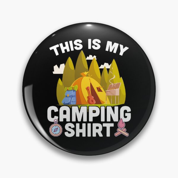 Item preview, This Is My Camping Shirt designed and sold by GoldenBuffalo79.
