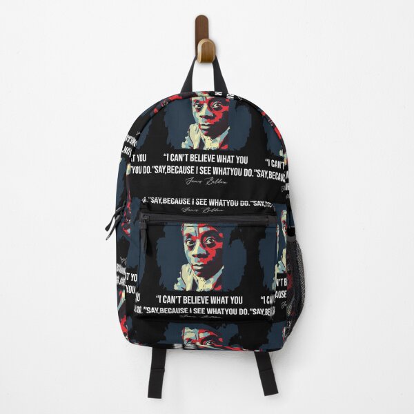 Item preview, Who Loves Music James Baldwin Quotes Art Portrait designed and sold by FaithfulAmad945.
