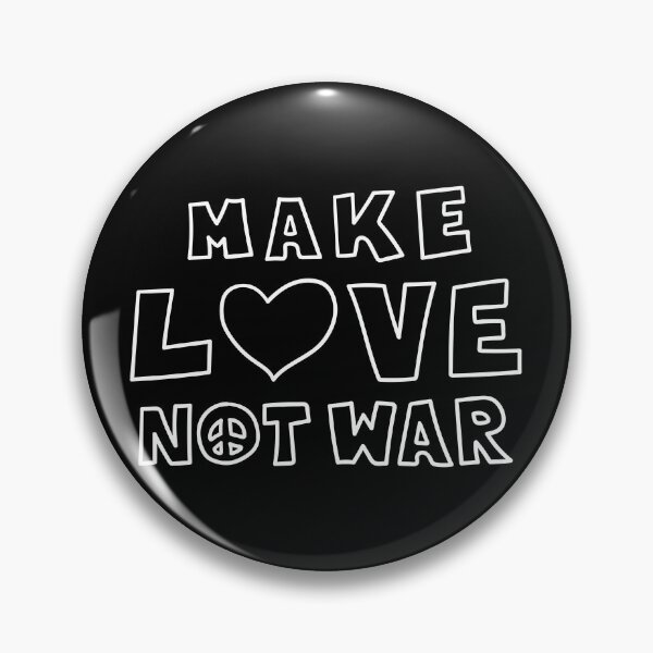 Item preview, Peace Needed. Make Love Not War. Make Art Not War. designed and sold by sundae-artisan.