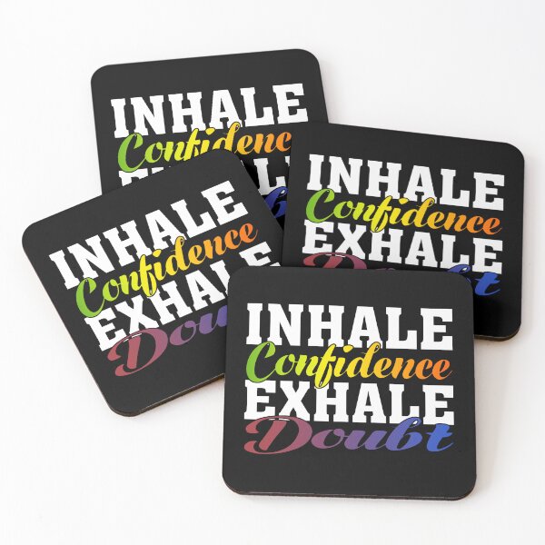 Item preview, Inhale Confidence Exhale Doubt designed and sold by BPozitiv.