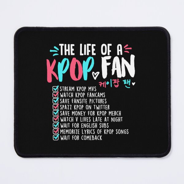 Item preview, The Life of a Kpop Fan designed and sold by skeletonvenus.