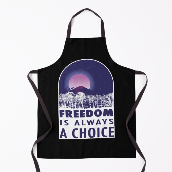 Item preview, Freedom Is Always A Choice Running Horses With Moon On A Hill Sticker designed and sold by callujohn7.