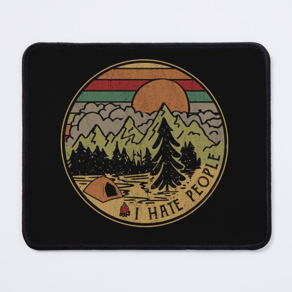 Item preview, I Hate People, Lets Camping designed and sold by GoldenBuffalo79.