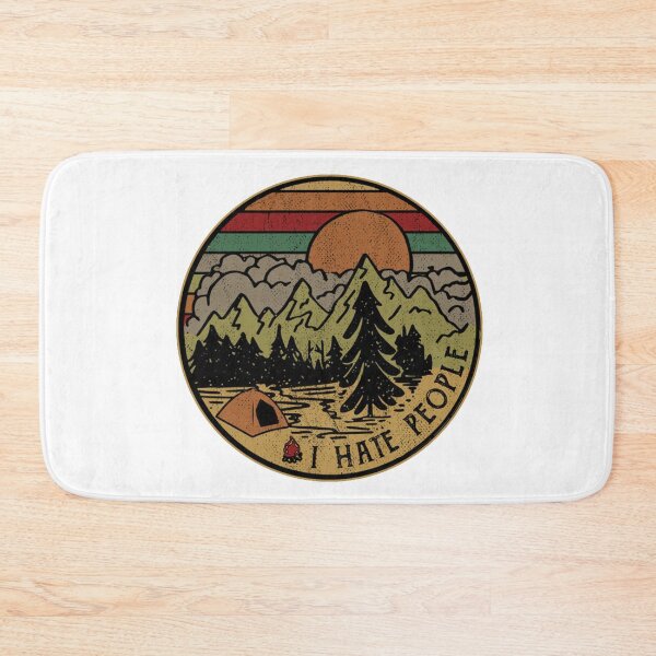 Item preview, I Hate People, Lets Camping designed and sold by GoldenBuffalo79.