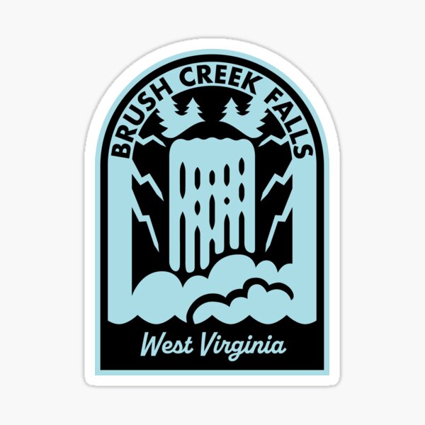 Item preview, Brush Creek Falls West Virginia designed and sold by HalpinDesign.