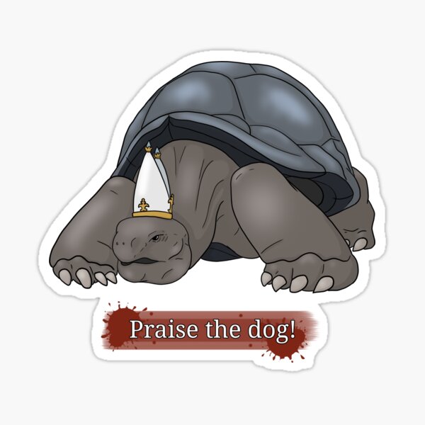 Praise the Dog Sticker