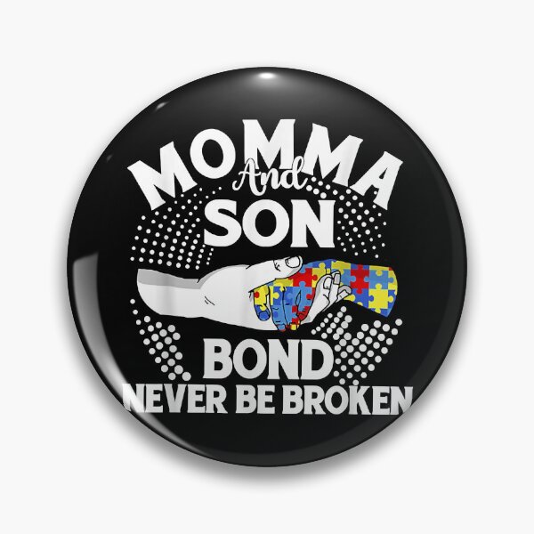 Item preview, Mama And Son Bond Never Be Broken, autism mom support puzzle designed and sold by MarieSmart77.