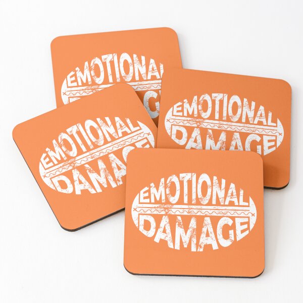 Item preview, Emotional Damage Distressed Funny designed and sold by BunnyPrinceDegn.
