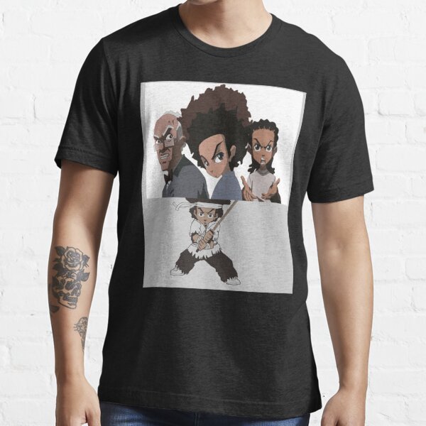 The Boondocks Huey T Shirt For Sale By Layaneeboutique Redbubble