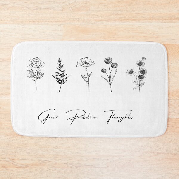 Item preview, Grow Positive Thoughts | Always Motivational Essential  designed and sold by Nilima Bano ⭐⭐⭐⭐.