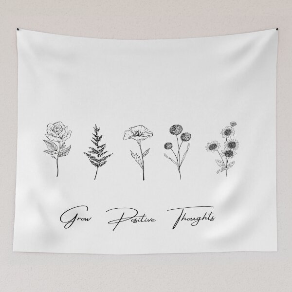 Item preview, Grow Positive Thoughts | Always Motivational Essential  designed and sold by Nilima Bano ⭐⭐⭐⭐.