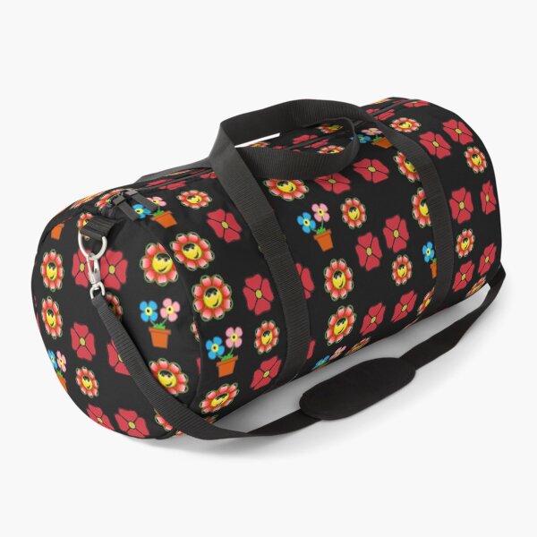 Item preview,  Red Yellow and Green Happy Flower Smiling Face designed and sold by johnrk.