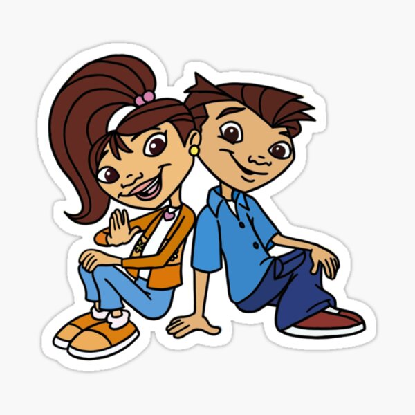 STICKERS Cyberchase Kids Decals 7 and Pair of 3 -  Israel