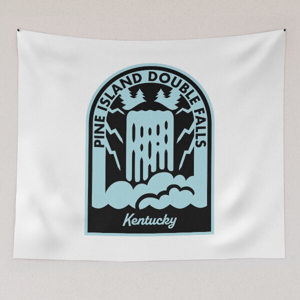 Item preview, Pine Island Double Falls Kentucky designed and sold by HalpinDesign.