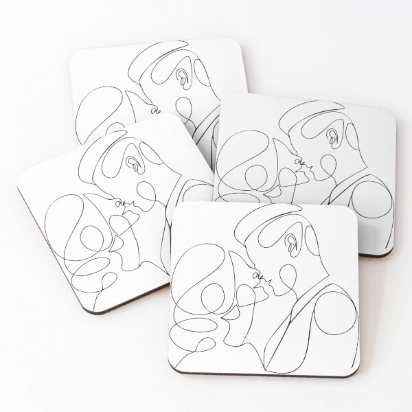 Item preview, Happy couple lineart designed and sold by TheBrotherHouse.