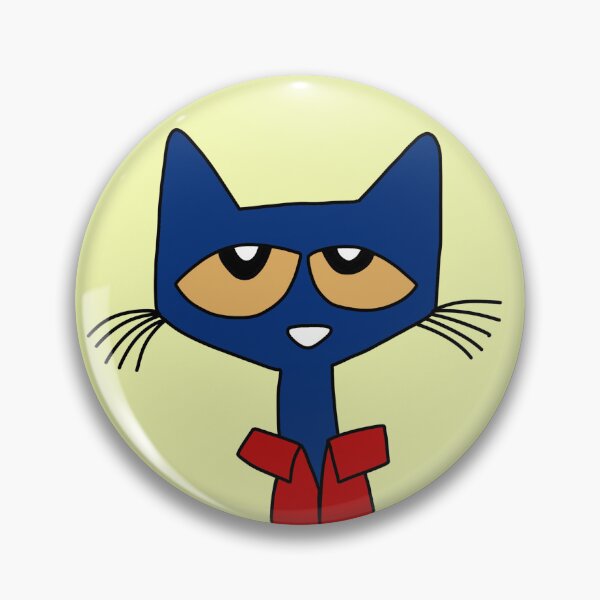 Katzen-Charakter-Fan-Kunst Button