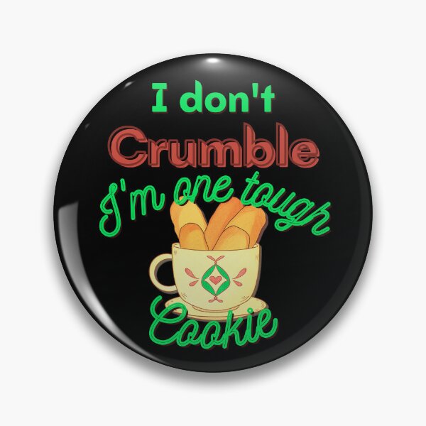 Item preview, One Tough Cookie Green designed and sold by OpenED360.