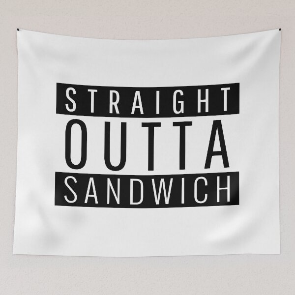 Item preview, Straight Outta Sandwich Illinois Sandwich IL designed and sold by Teelogic.